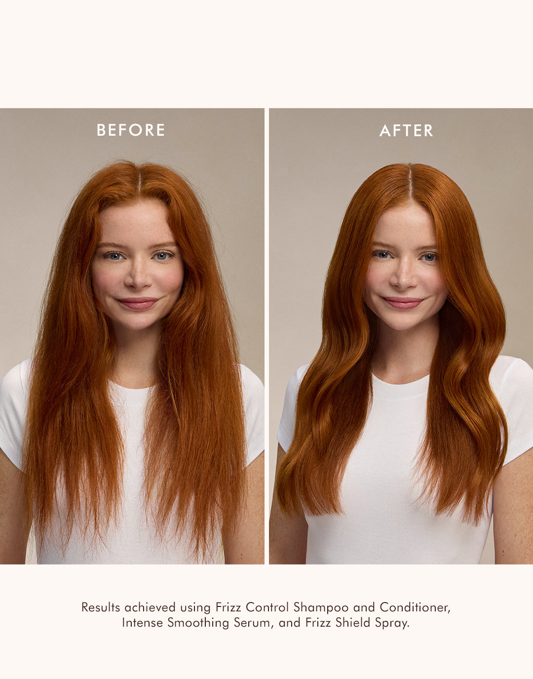Frizz Control Shampoo & Conditioner Liter Bundle - Image 5