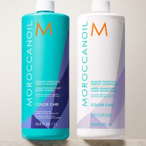 Blonde Perfecting Purple Shampoo & Conditioner Liter Bundle