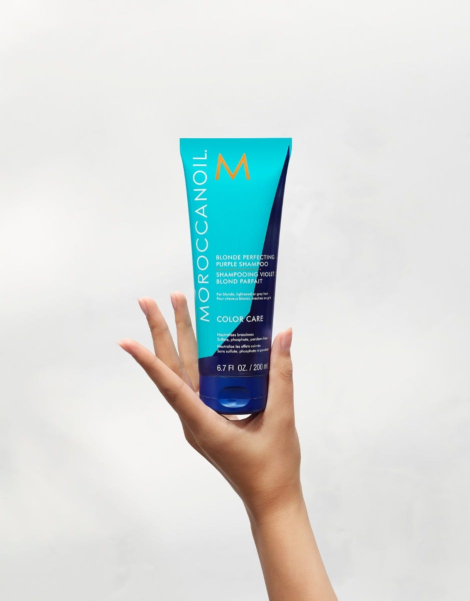 Blonde Perfecting Purple Shampoo & Conditioner Liter Bundle - Image 3